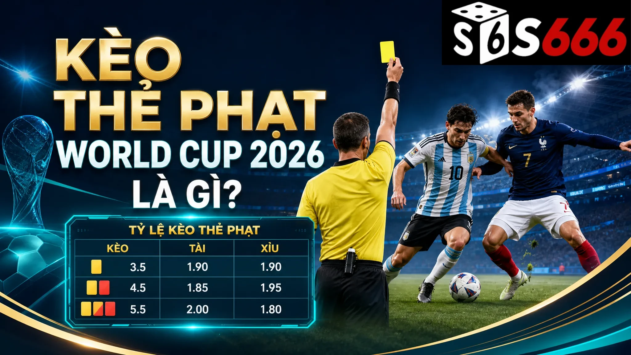 Kèo Thẻ Phạt World Cup 2026 Là Gì?
