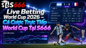 Live Betting World Cup 2026 – Cá Cược Trực Tiếp World Cup Tại S666